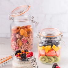 Kilner Klipsli Yuvarlak Kavanoz 1.5Lt