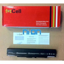 Fitcell Asus U30JC-1A uyumlu Laptop Notebook Batarya - Pil 8 Hücreli