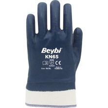 Beybi KN65 Pamuk Nitril Eldiven 12 Çift