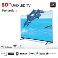 Conti CT50AN100U 50" 127 Ekran Uydu Alıcılı Full HD Smart LED TV