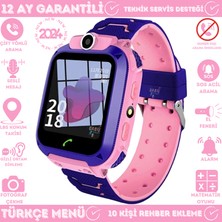 BabySmart Q12 LBS Konumlu Akıllı Çocuk Takip Saati Sim Kartlı Arama, Kameralı, Gizli Dinleme Özellikli