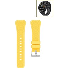 Tagomoon Huawei Watch Gt Runner Akıllı Saat Uyumlu Kordon Tırtık Desenli Tokalı Silikon Kayış