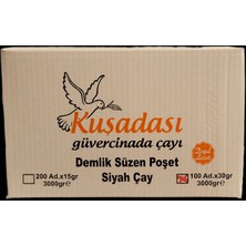 Çayeli/rize bahçelerinden Rize Demlik Poşet SİYAH Çay 100 Adet x 30 Gr=3kg