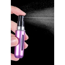 Gilli Store Cep Parfüm Şişesi Atomizer Seyahat Doldurulabilir Parfüm Şişesi Cep Kolonya Şişesi Renkli 5 ml