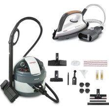 Polti Vaporetto 2’in1 Eco Pro 3.0 Iron Kit (Fluid) 4,5 Bar Buharlı Temizleyici-Ütü Hediyeli