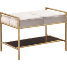 Püff Konsept Dafne Modern Dekoratif Bench