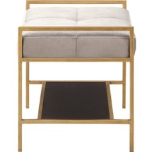 Püff Konsept Dafne Modern Dekoratif Bench