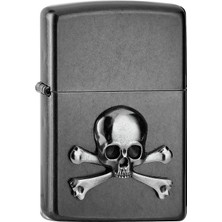 Zippo Skull And Bones Emblem Dizayn