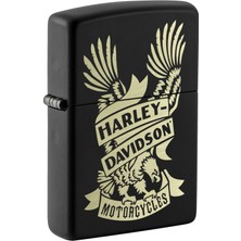 Zippo Harley Davidson Eagle Dizayn Çakmak