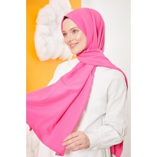 Ladycolor Pamuklu Caz Şal Pembe