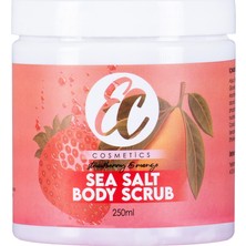 Ec Cosmetics Body Scrub Bitkisel Içerikli Peeling Çilek & Mango 250 Ml