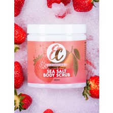 Ec Cosmetics Body Scrub Bitkisel Içerikli Peeling Çilek & Mango 250 Ml