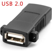 Mavi Ay Bilişim USB 2.0 Dişi Dişi Panel Tipi Uzatma Aparatı Çevirici