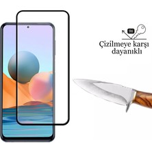 CepStok Xiaomi Redmi Note 10 Pro Kırılmaz Cam 5d Tam Kaplayan 9h Temperli Ekran Koruyucu