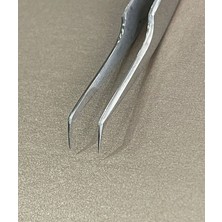 Customspruducts Professional Paslanmaz Çelik- Ipek Kirpik Cımbızı -Kirpik Ayırma Cımbızı