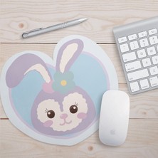 Karikatür Yaratıcı Deri Sevimli Kaymaz Mouse Pad (Yurt Dışından)