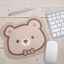 Karikatür Yaratıcı Deri Sevimli Kaymaz Mouse Pad (Yurt Dışından)