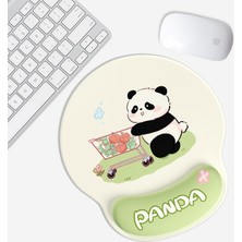 Bilek Sevimli Panda Kaymaz Silikon Bilgisayar Mouse Pad (Yurt Dışından)