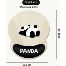 Bilek Sevimli Panda Kaymaz Silikon Bilgisayar Mouse Pad (Yurt Dışından)