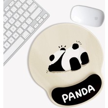 Bilek Sevimli Panda Kaymaz Silikon Bilgisayar Mouse Pad (Yurt Dışından)