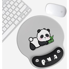 Bilek Sevimli Panda Kaymaz Silikon Bilgisayar Mouse Pad (Yurt Dışından)