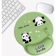 Bilek Sevimli Panda Kaymaz Silikon Bilgisayar Mouse Pad (Yurt Dışından)