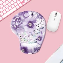 Mermer Doku Suluboya Rahat Üç Boyutlu Bileklik Mouse Pad (Yurt Dışından)