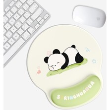 Bilek Sevimli Panda Kaymaz Silikon Bilgisayar Mouse Pad (Yurt Dışından)