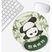 Bilek Sevimli Panda Kaymaz Silikon Bilgisayar Mouse Pad (Yurt Dışından)