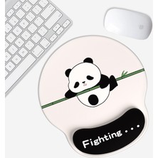 Bilek Sevimli Panda Kaymaz Silikon Bilgisayar Mouse Pad (Yurt Dışından)