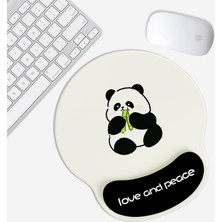 Bilek Sevimli Panda Kaymaz Silikon Bilgisayar Mouse Pad (Yurt Dışından)