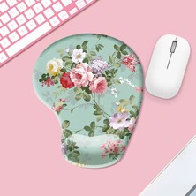 Mermer Doku Suluboya Rahat Üç Boyutlu Bileklik Mouse Pad (Yurt Dışından)