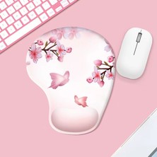 Mermer Doku Suluboya Rahat Üç Boyutlu Bileklik Mouse Pad (Yurt Dışından)