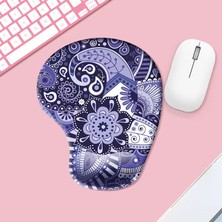 Mermer Doku Suluboya Rahat Üç Boyutlu Bileklik Mouse Pad (Yurt Dışından)