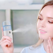 Nano Megamus 30ml Nano Yüz Vapur Makinesi,Yüz Buharlaştırıcı Püskürtücü Cilt Nemlendirici