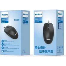 Philips SPK7247/ 93 Kablolu Mouse 1200DPI Siyah