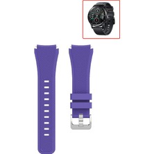 Tagomoon Honor Magic Watch 2 46MM Akıllı Saat Uyumlu Kordon Tırtık Desenli Tokalı Silikon Kayış