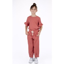 Best Kids Kız Çocuk Kolu Fırfırlı Bluz
