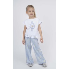 Best Kids Kız Çocuk Püskül Detaylı Bluz