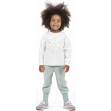 Best Kids Kız Çocuk Kartanesi Baskılı Sweatshırt