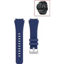 Tagomoon Honor Magic Watch 2 46MM Akıllı Saat Uyumlu Kordon Tırtık Desenli Tokalı Silikon Kayış
