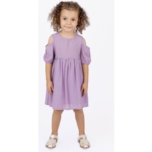 Best Kids Kız Çocuk Omuzu Açık Elbise