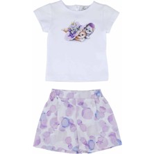 Best Kids Kız Bebek Şortlu Takım