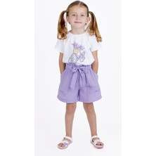 Best Kids Kız Çocuk Kuşaklı Şort