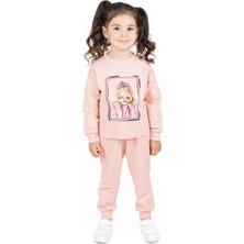 Best Kids Kız Çocuk Ayıcık Baskılı Sweatshırt