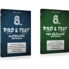 Bilfen Yayınları 8. Sınıf Matematik ve Fen Bilimleri Soru Bankası 2 Kitap