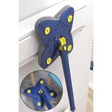 Berdina Home Kare Mop Deterjan Hazneli Sıkmalı Yedek Bezli