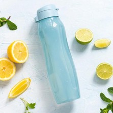 Tupperware Eco Şişe Slim 1l Mavi Böğürtlen