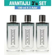 Alberto Taccini 3'lü Set Alberto Taccini  Acropolıs Erkek Parfümü - 100 ml