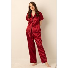 Miorre Bayan Saten Pijama Takımı
